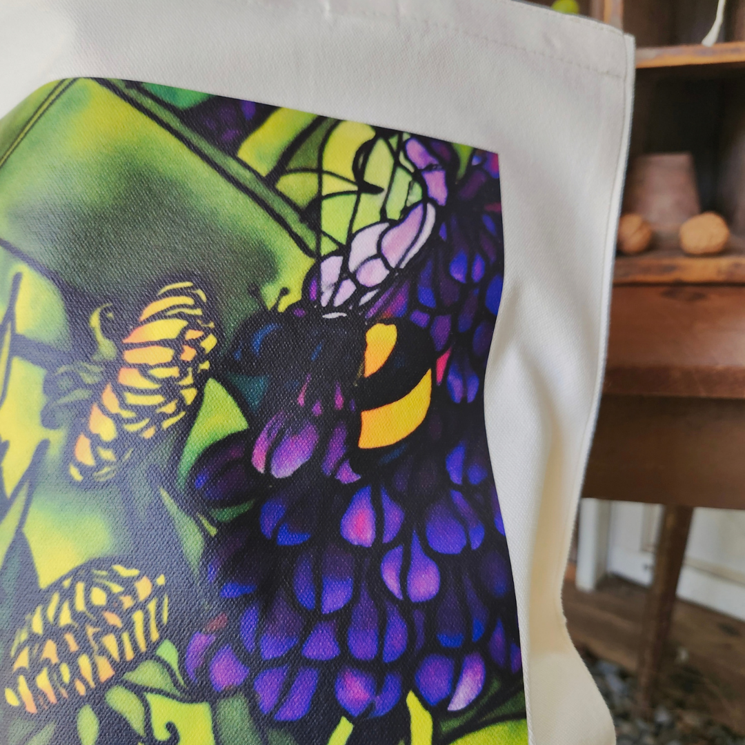 Midnight in the Potager Tote Bag